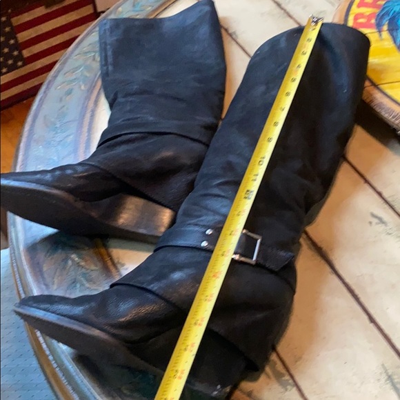 Vince camuto black leather boots - Picture 9 of 9